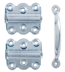 Screen Door Set, Zinc Plate