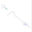 Vinyl/Wood Screen Door Kit, White