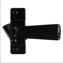 Colonial Keyed Push Button, Black