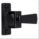 Colonial Keyed Push Button, Black