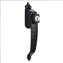 Colonial Keyed Push Button, Black