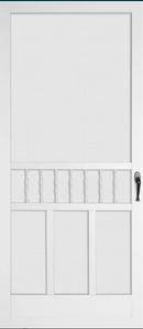 Villa Pull Lever Handle Set - Fits 3/4" Inch, 1 Inch, 1-1/4" Inch Thick Door