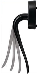 Villa Pull Lever Handle Set - Fits 3/4" Inch, 1 Inch, 1-1/4" Inch Thick Door