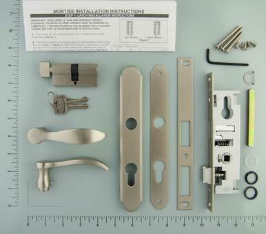 Older Mortise Handle Kit with Key Lock