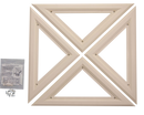 Decorative Molding Triangle Kit