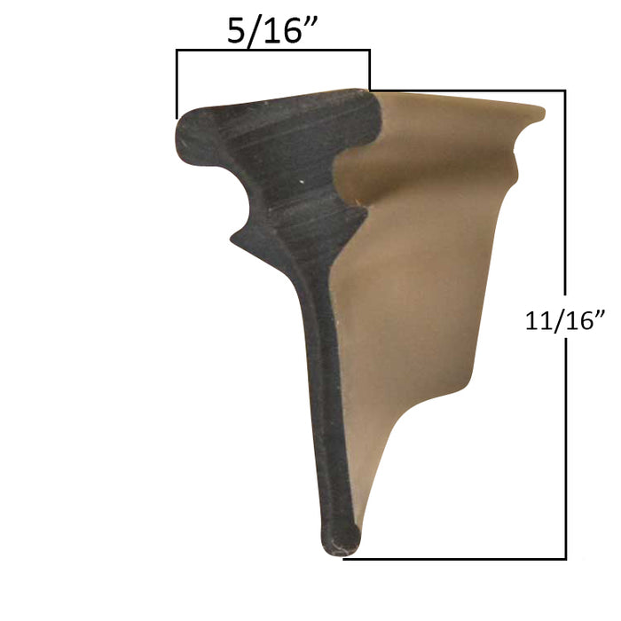 AND Y  Black Bottom Sweep Single Spline
