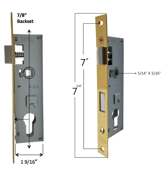 Mortise Latch Diagram Emtek Square Pocket Door Mortise Lock Canada