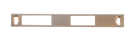 6.5" Strike Plate For Mortise Locks