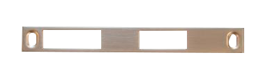 6.5" Strike Plate For Mortise Locks