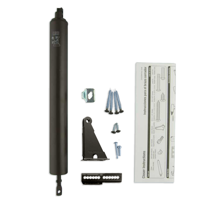 Surface Mount Handle Kit with Single Closer Kit - Classic View 360 Series