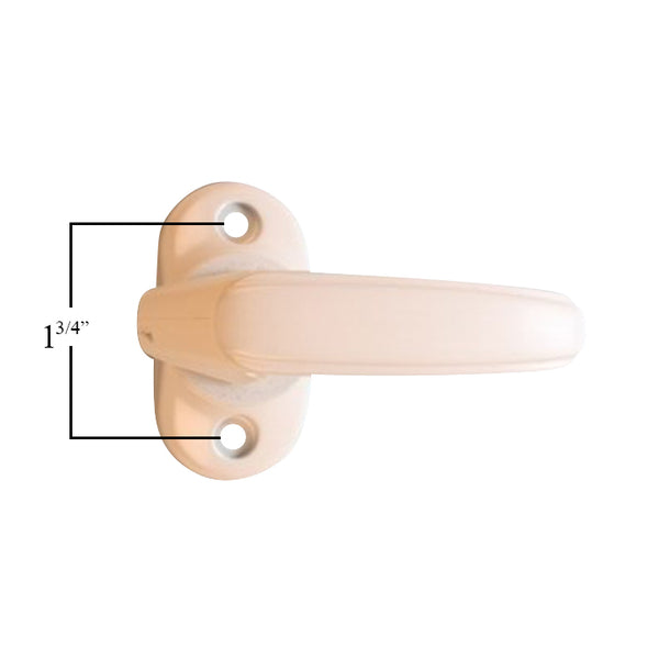 White Inside Surface Mount Handle, 1-3/4"