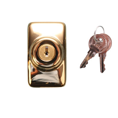 Outside Deadbolt with Key, 1 3/4" - For Larson Retrofit