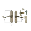 Mortise Handle Set with Deadlock