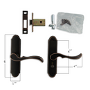 Mortise Handle Set with Deadlock