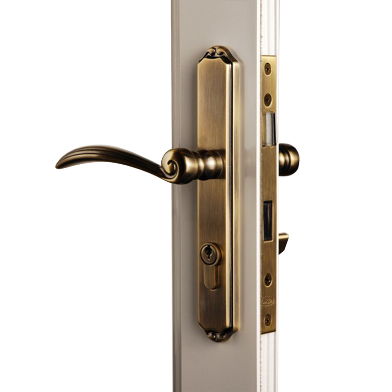 Older Mortise Handle Kit with Key Lock and Deadbolt