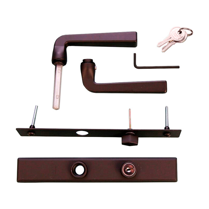 QuickFit Staight Lever Handle Kit with Key Lock