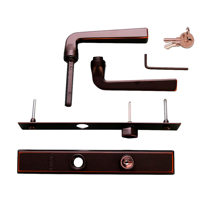 QuickFit Staight Lever Handle Kit with Key Lock