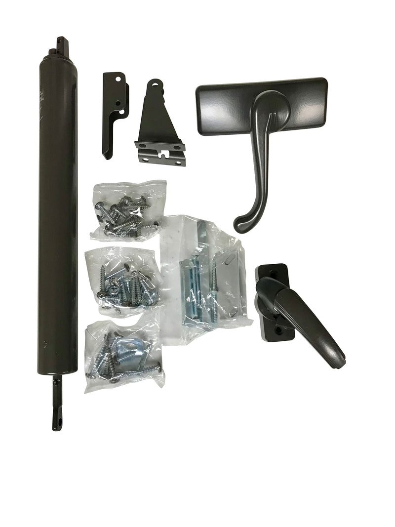 Surface Mount Handle Kit with Single Closer Kit - Classic View 360 Series