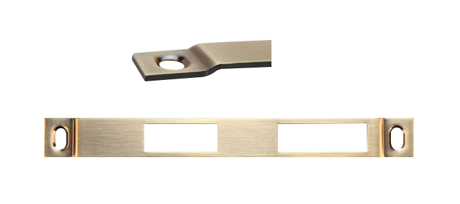 7" Strike Plate For Mortise Locks