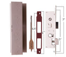 QuickFit Series Latch Assembly w/ Bit and Template for Larson Storm Doors