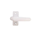 Storm Door Inside Handle  With Thumb Lock-Turn Only, 1-3/4", Surface Mount