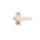 Storm Door Inside Handle  With Thumb Lock-Turn Only, 1-3/4", Surface Mount