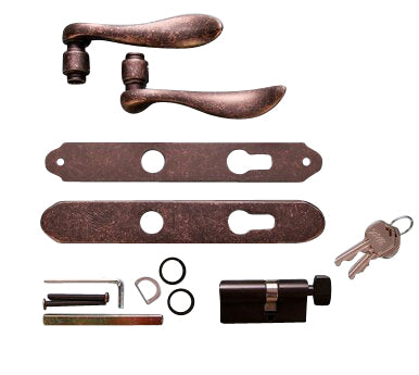 Pella Select 6000 Series Mortise Handle Kit with Key Lock