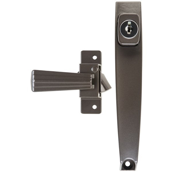 Keyed Push Button Latch