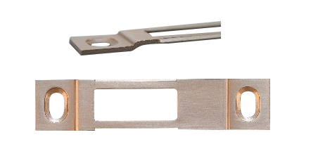 3.5" Inch Strike Plate for Mortise Solid Core Doors