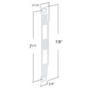 Storm Door Strike Plate - Choose Color