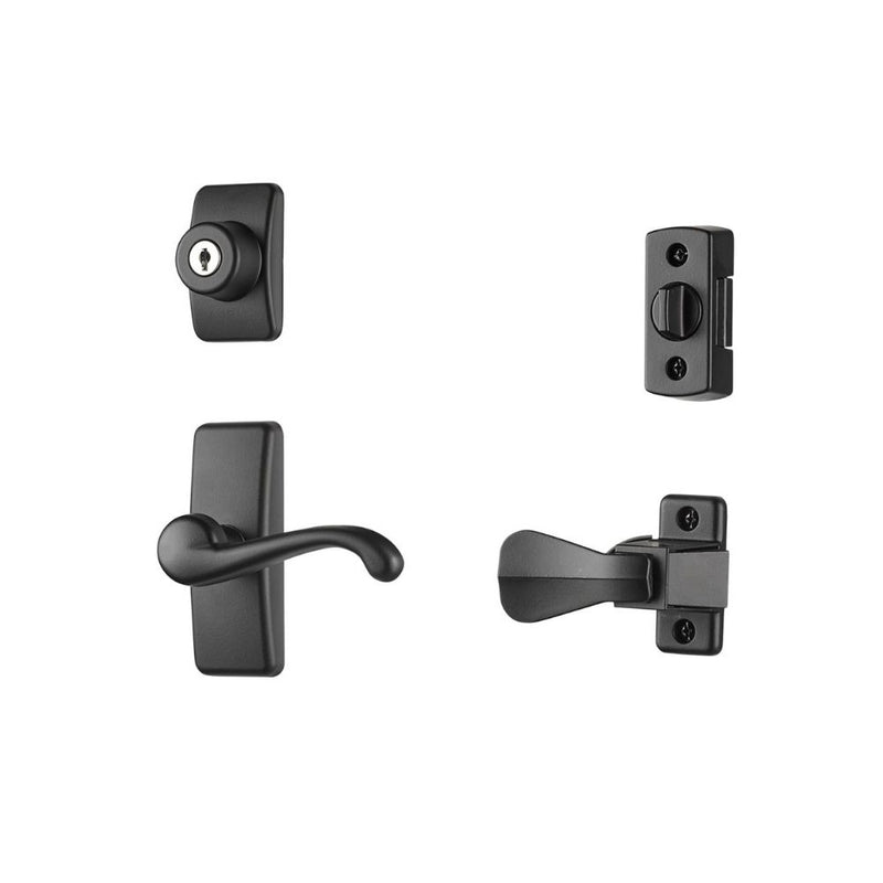 GL Lever Set with Keyed Deadbolt - 4 Piece