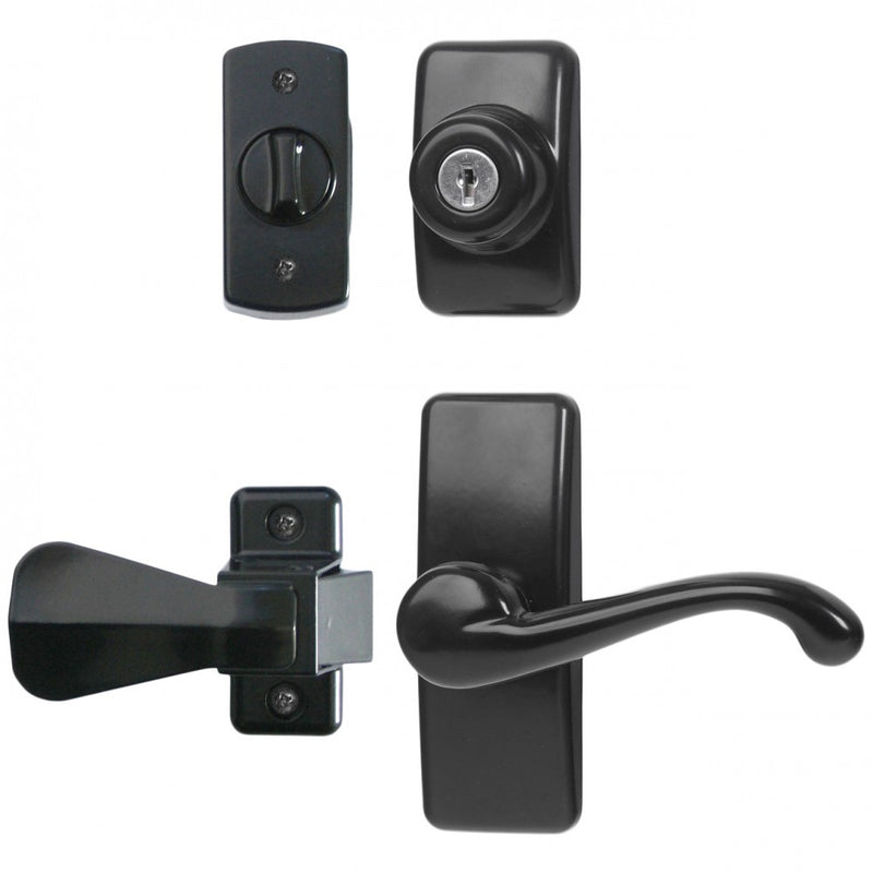 GL Lever Set with Keyed Deadbolt - 4 Piece