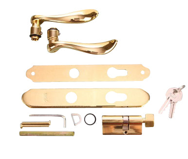 Pella Select 6000 Series Mortise Handle Kit with Key Lock