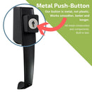 VP Push Button Handle Set with Key lock or No Key Lock