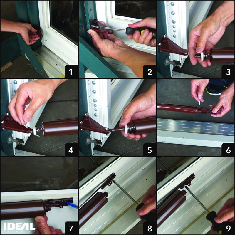 Quick-Hold Heavy Storm Door Closer with Torsion Bar