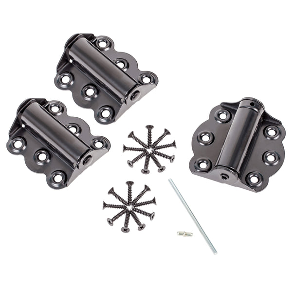 Adjustable Self-Closing Spring Door Hinge Set