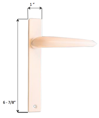 Outside Lever Handle ONLY for Surface Mount