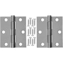 Steel Hinge 3" X 2.5" X 0.08, Zinc Plated
