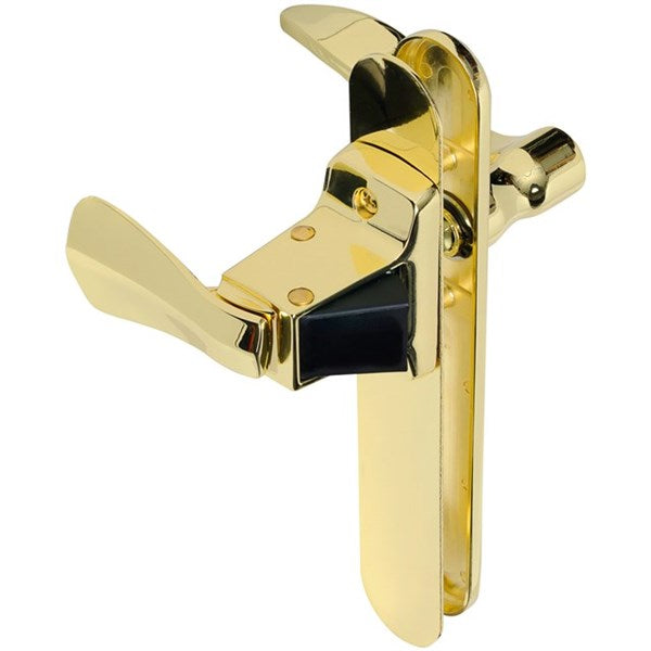 Brighton Surface Mount Latch, Brass Finish