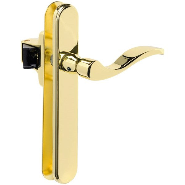 Brighton Surface Mount Latch, Brass Finish