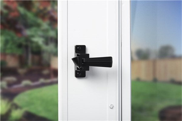 Colonial Door Latch, Black